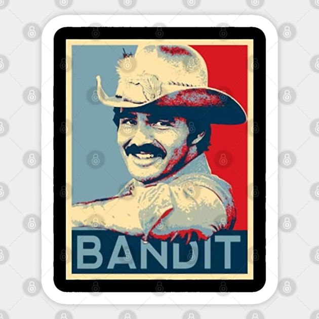 Smokey and the Bandit Chase Sticker by Doc Gibby